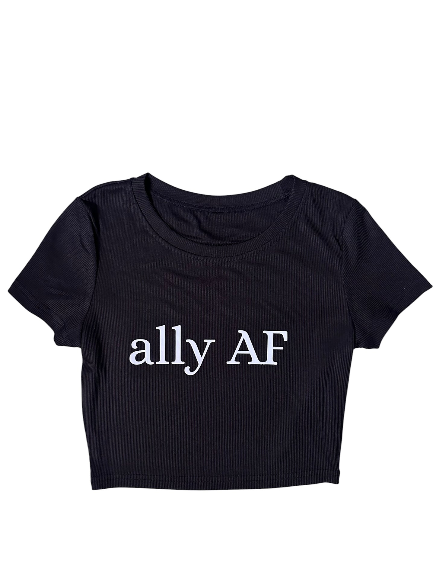 PRIDE ALLY CROPPED TEE