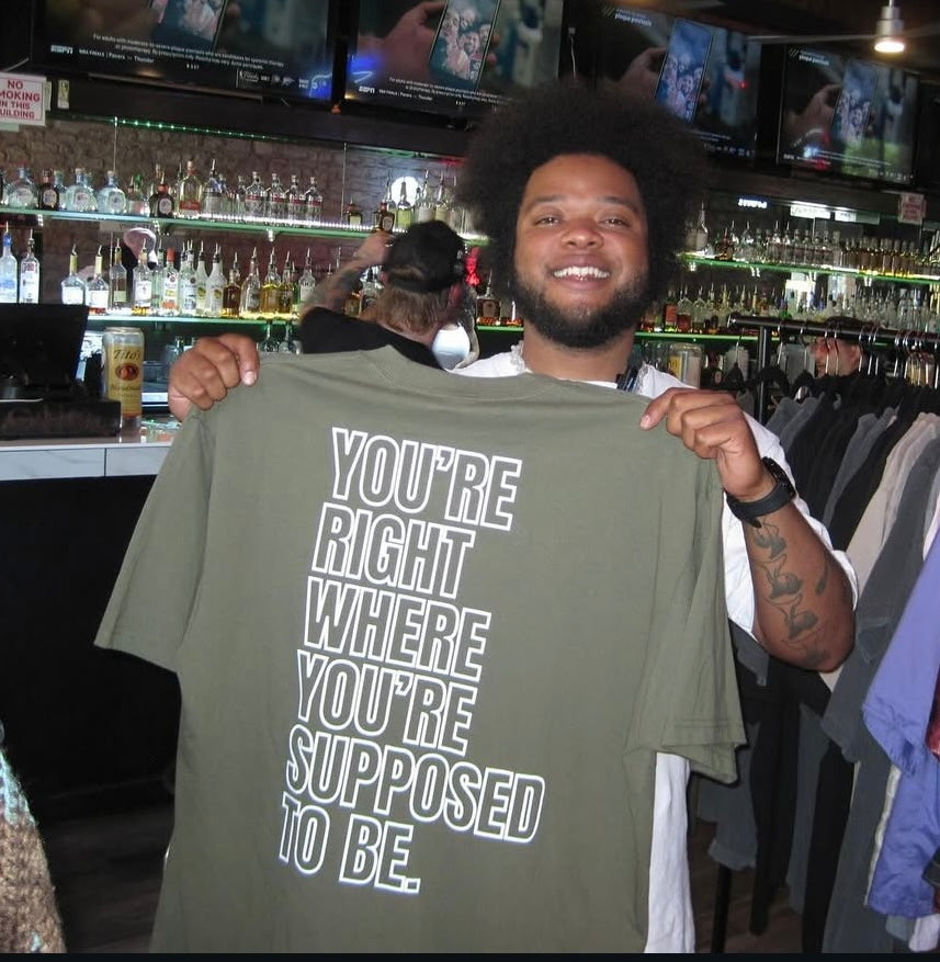 RIGHT HERE RIGHT NOW TEE