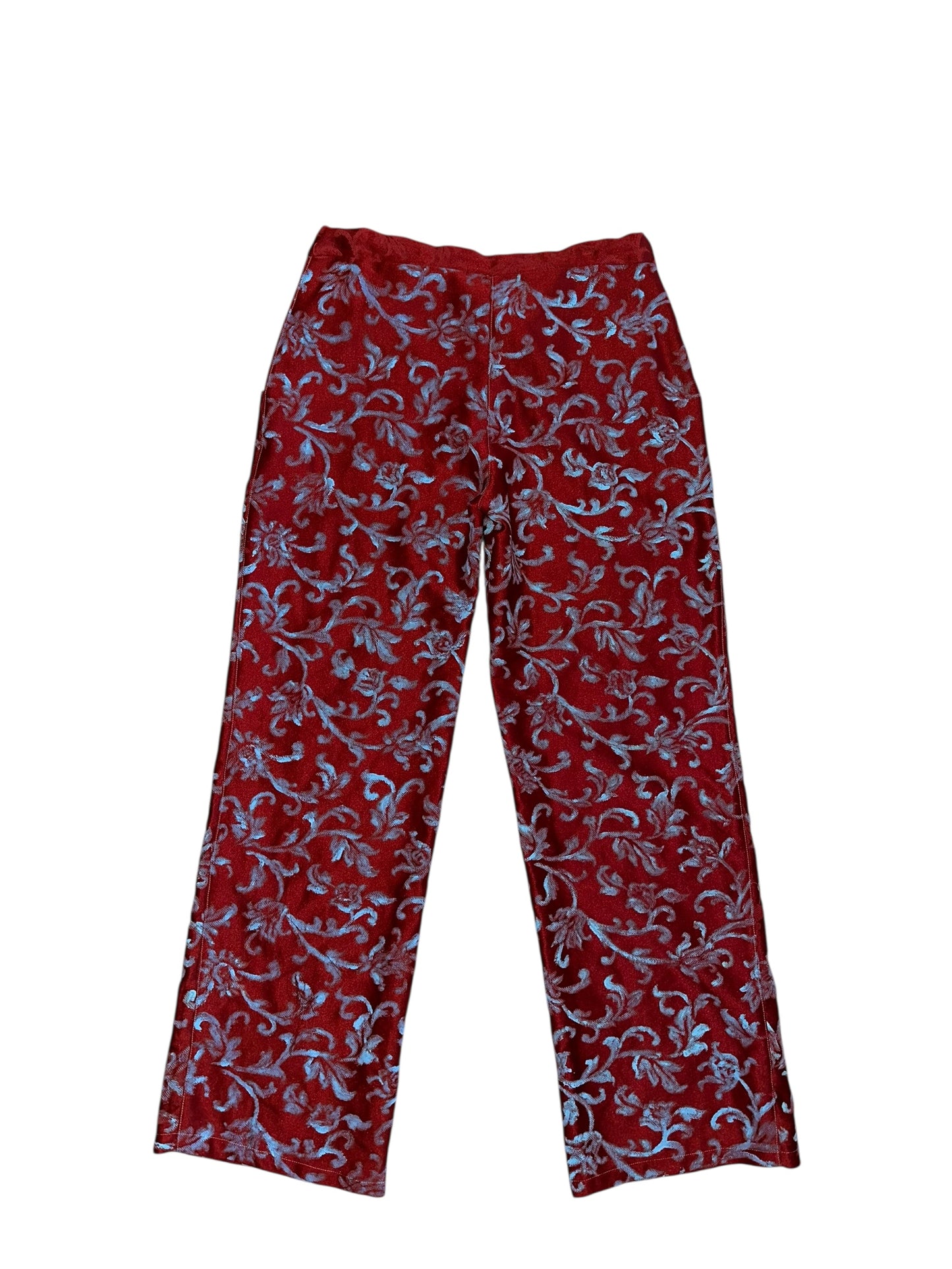 HAND-PAINTED TABLECLOTH PANTS