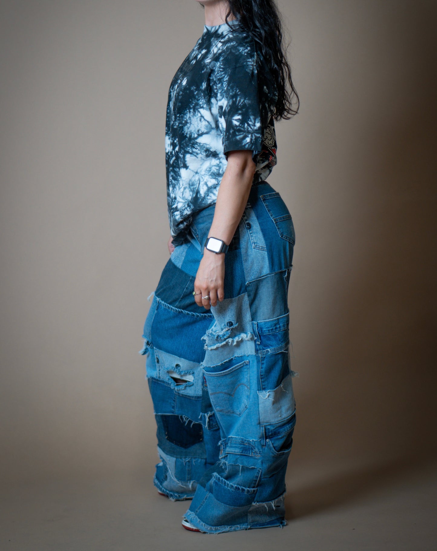 PATCHWORK JEANS