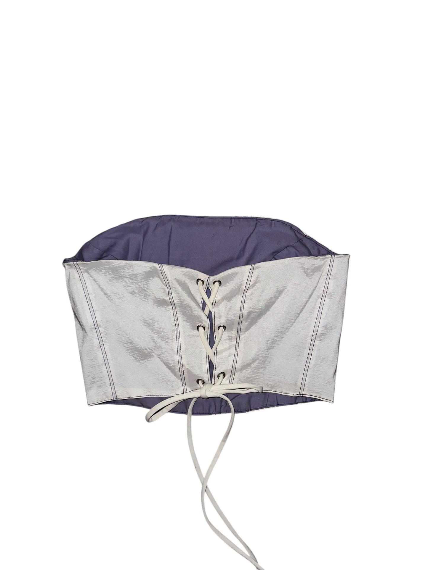 SILKY STRAPLESS CORSET