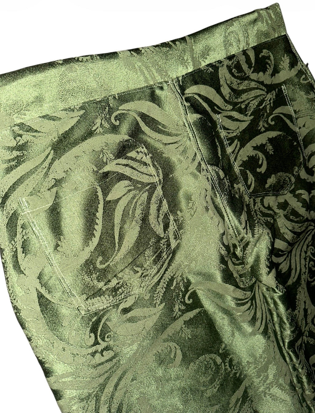 DRAWSTRING CURTAIN PANTS