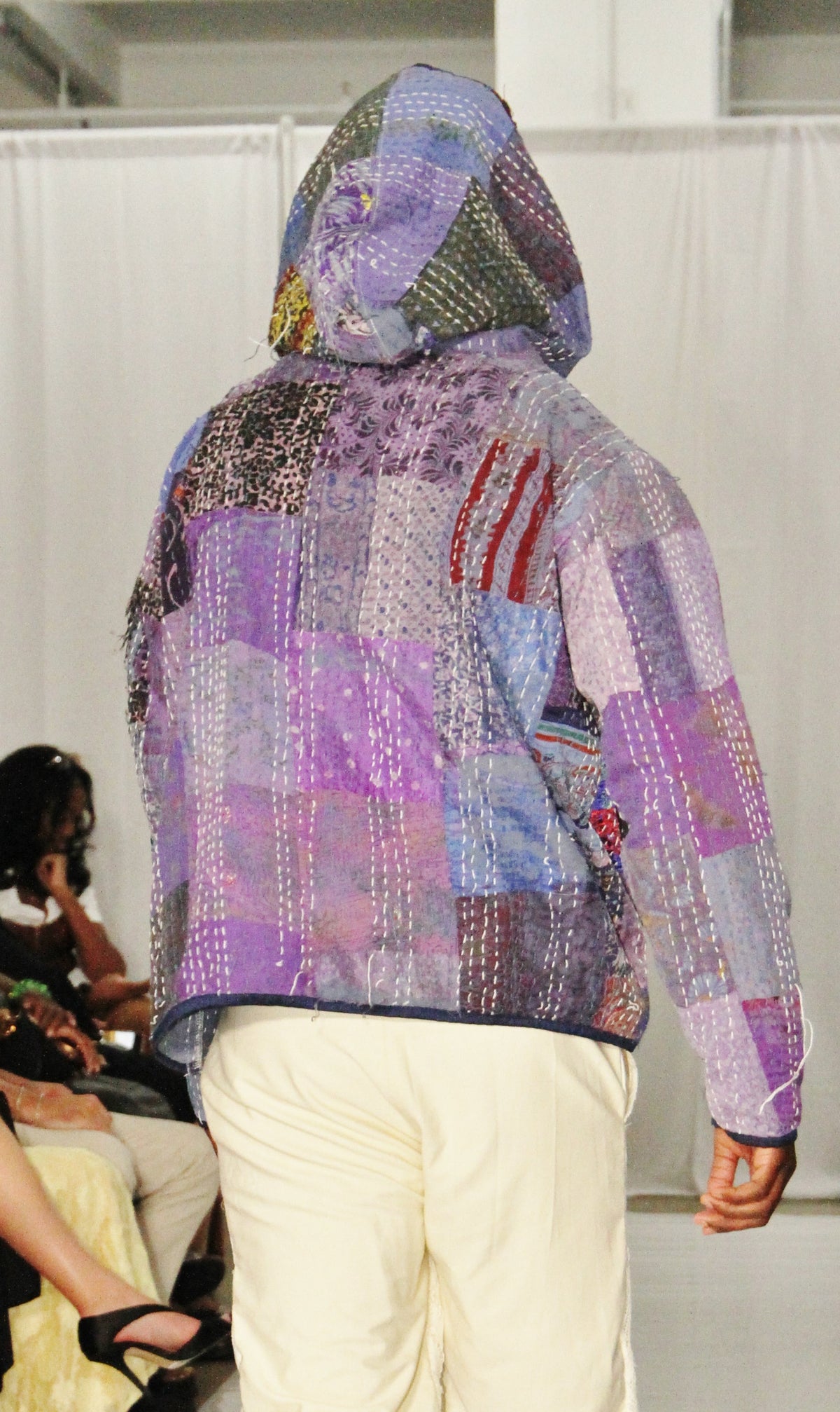 QUILTED HOODIE