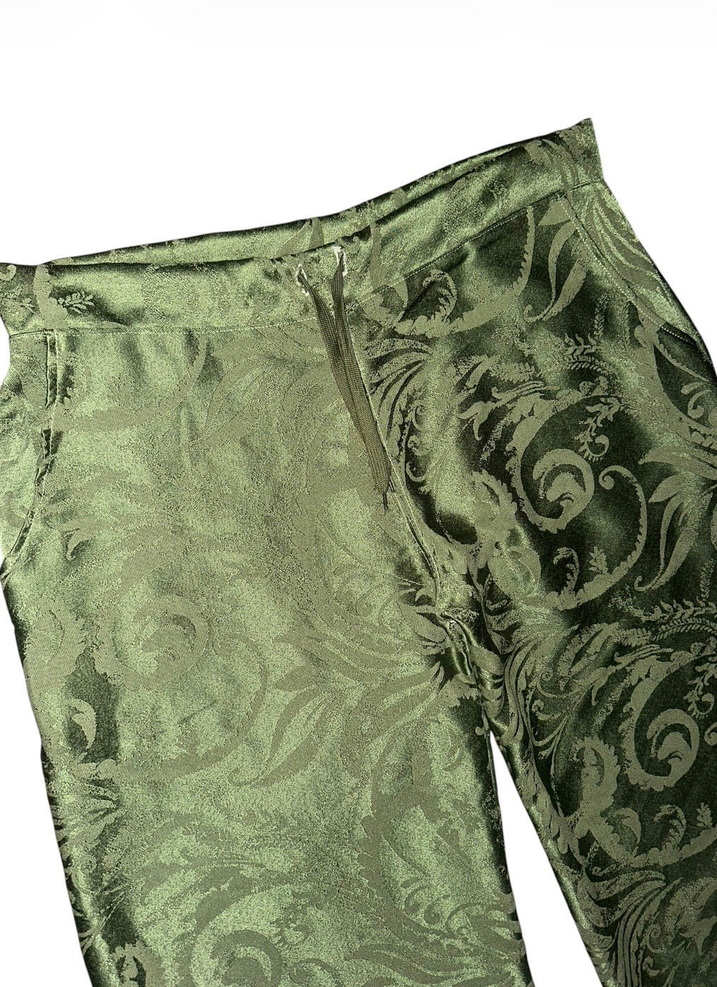 DRAWSTRING CURTAIN PANTS