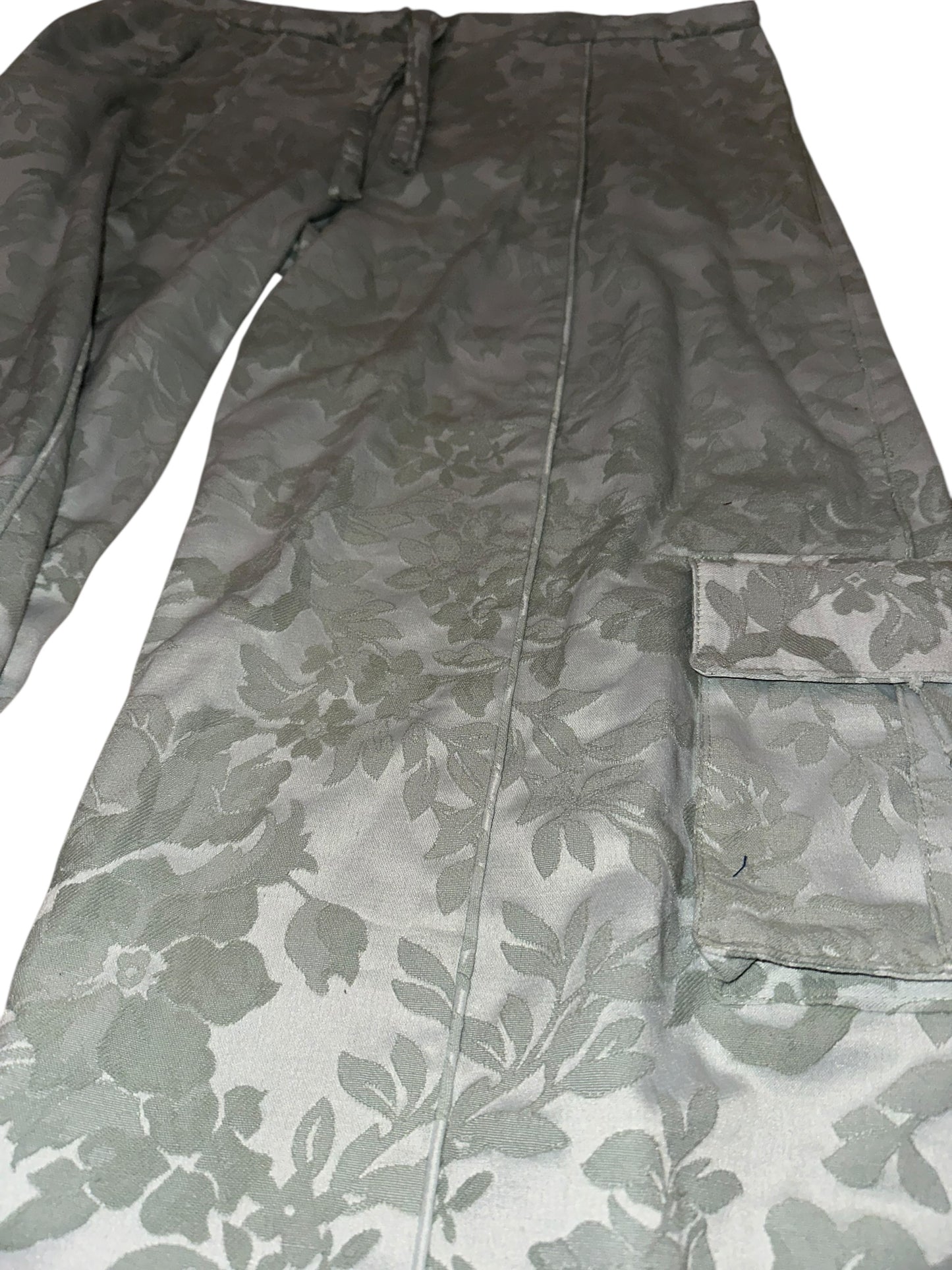 FLORAL CURTAIN CARGOS