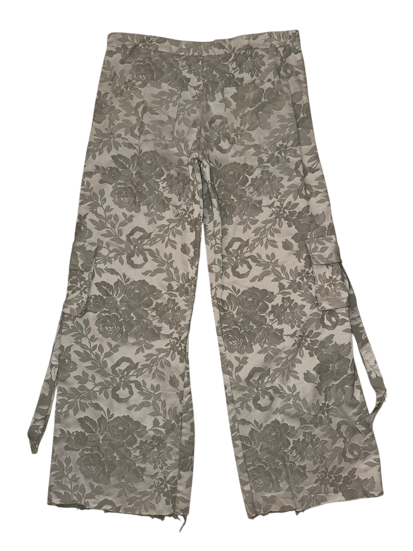 FLORAL CURTAIN CARGOS