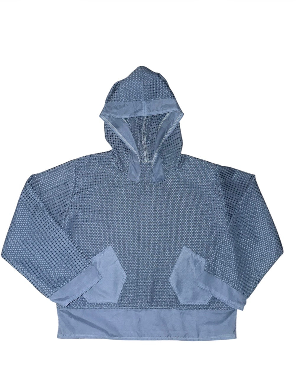 PERIWINKLE CURTAIN HOODIE
