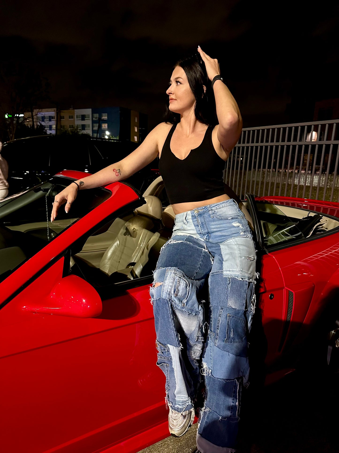 PATCHWORK JEANS