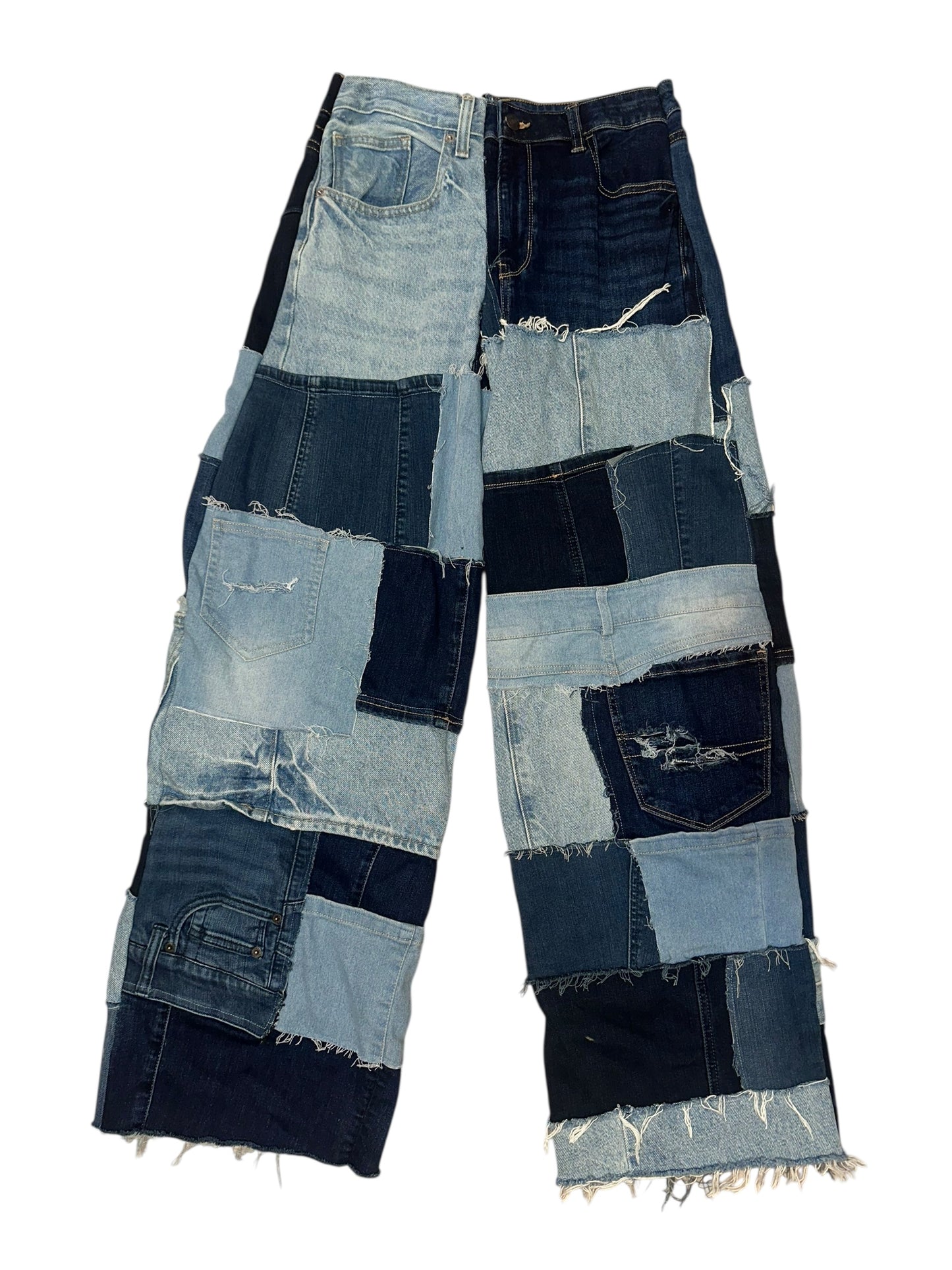 PATCHWORK JEANS