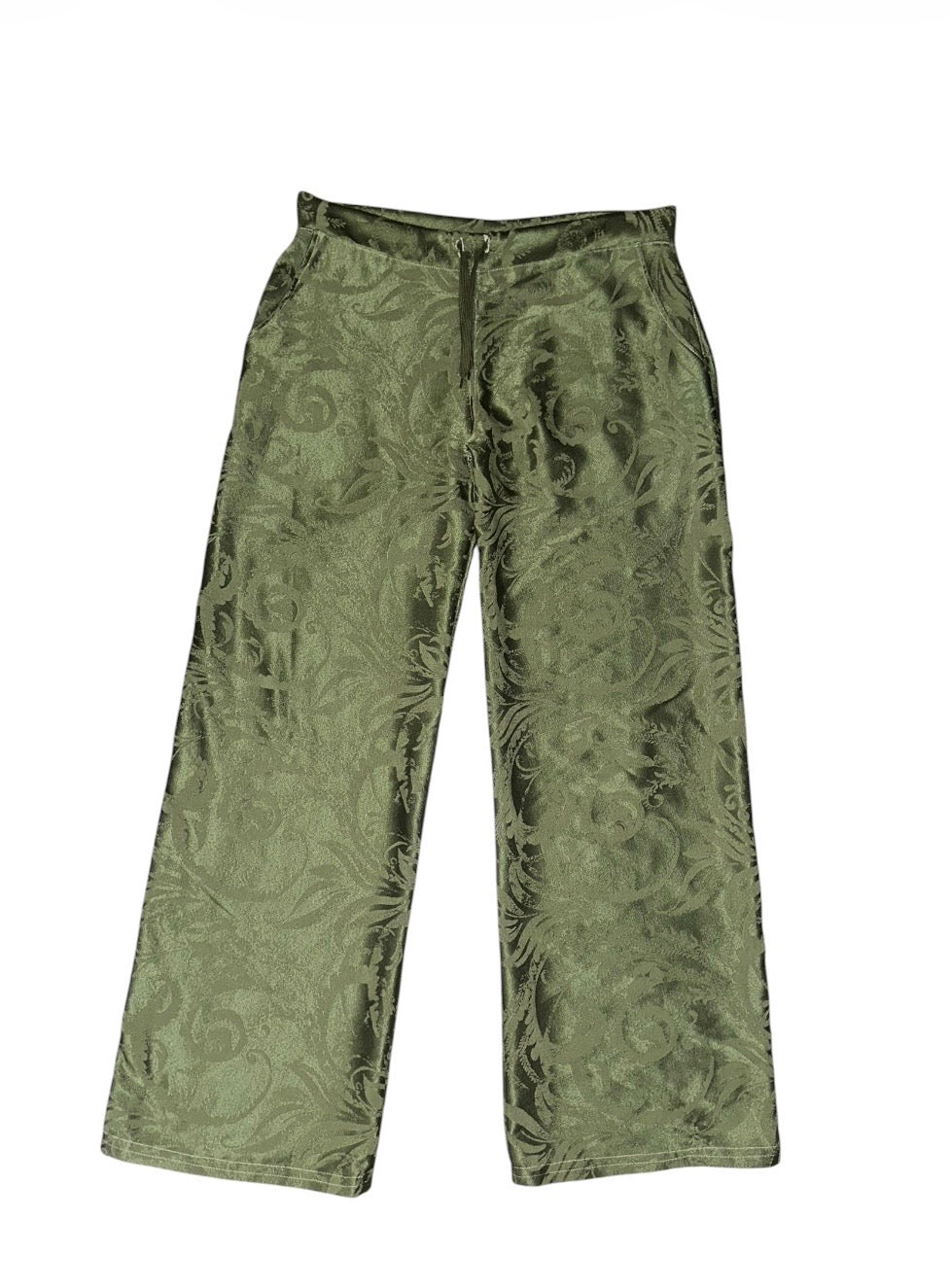 DRAWSTRING CURTAIN PANTS