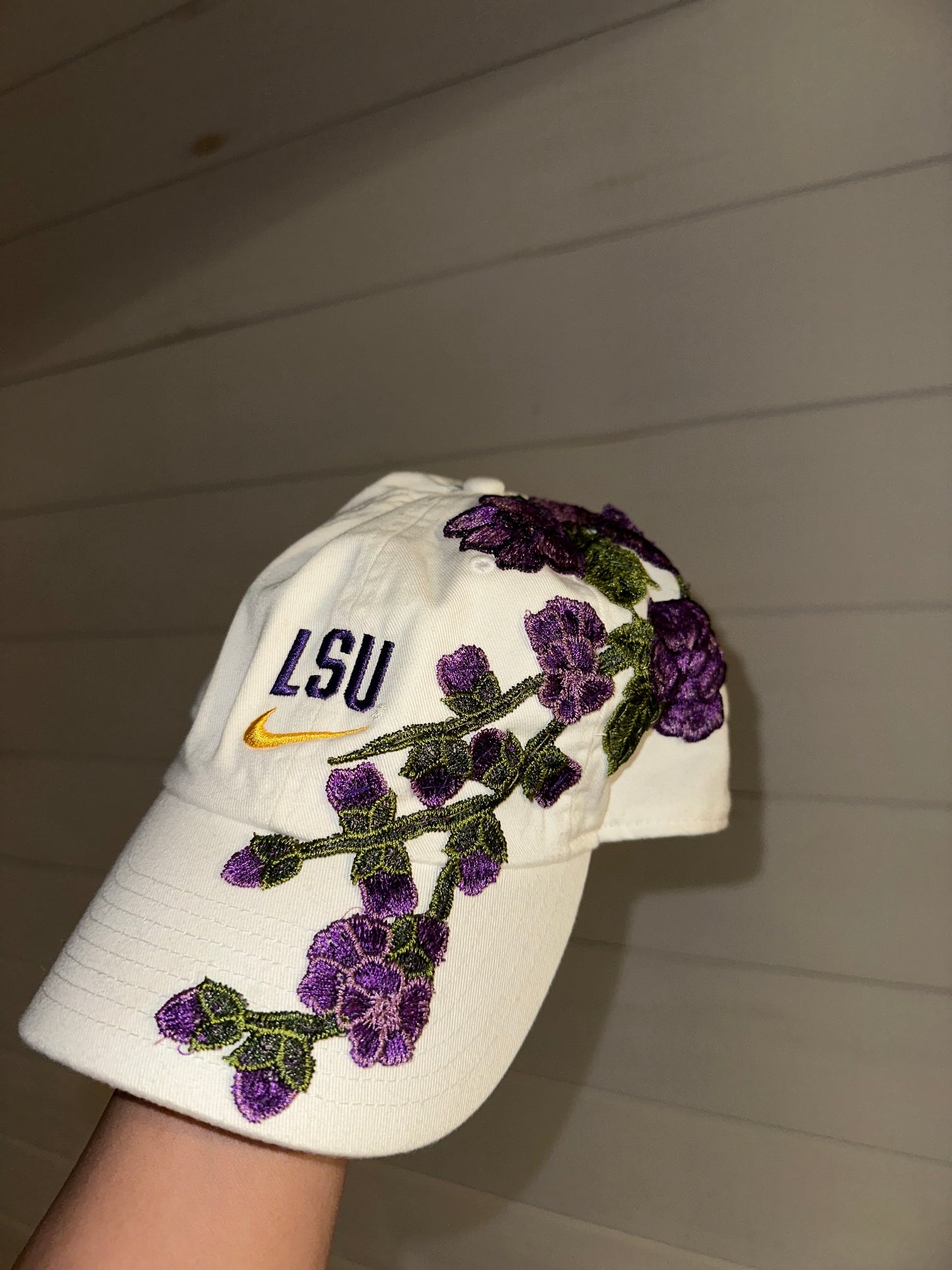 LSU FLORAL HAT