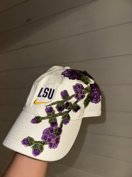 LSU FLORAL HAT