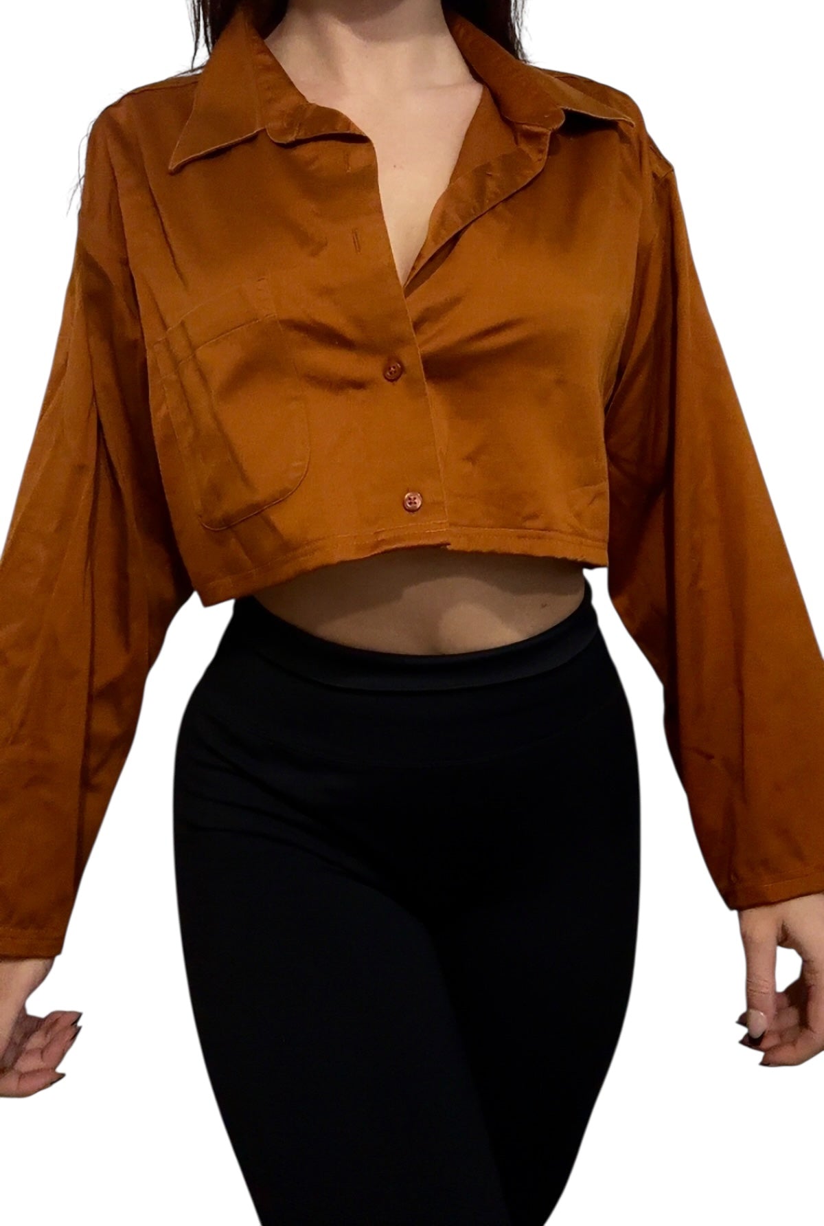 CROPPED BUTTON-DOWNS