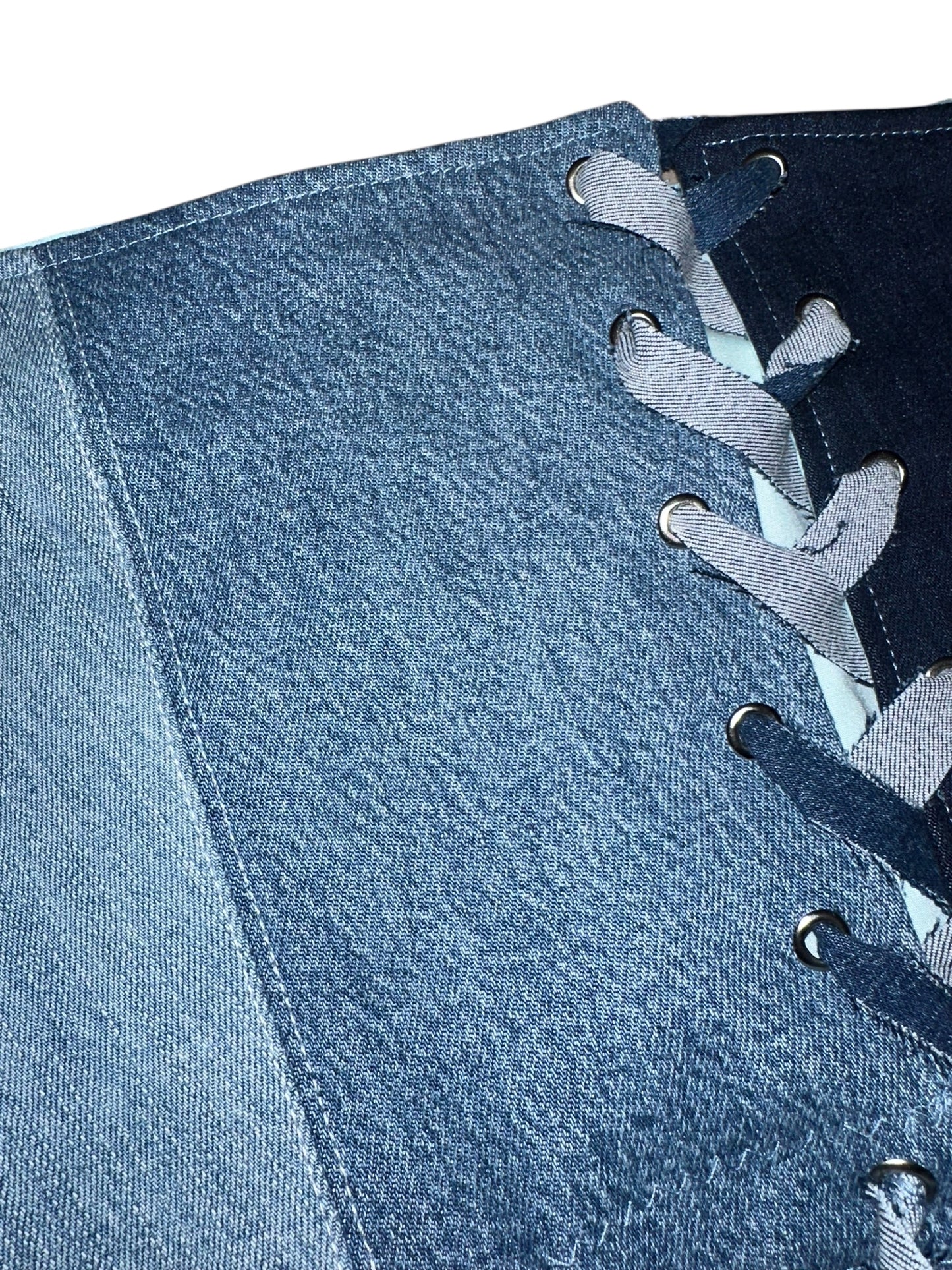 DENIM CORSET