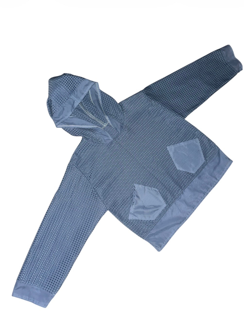 PERIWINKLE CURTAIN HOODIE