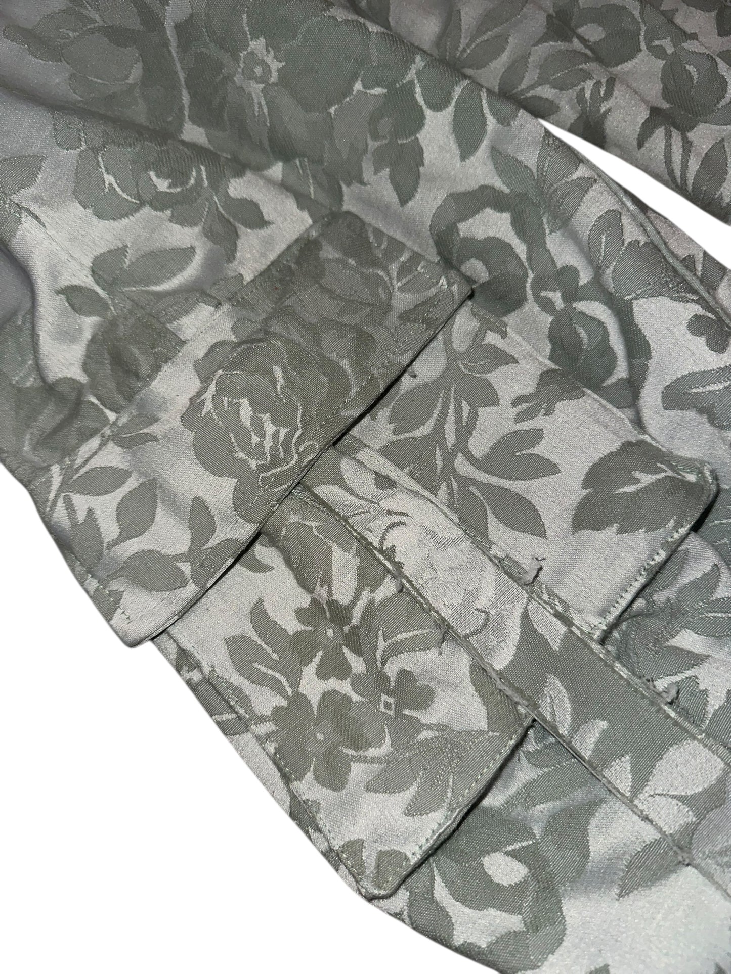 FLORAL CURTAIN CARGOS