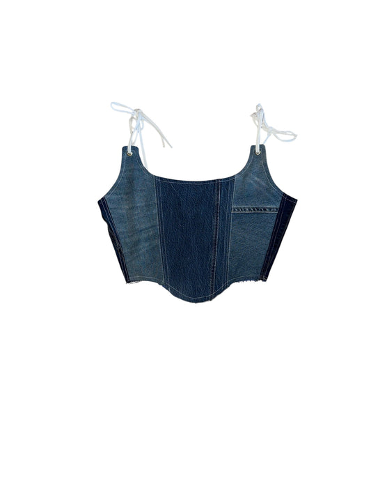 DENIM CORSET