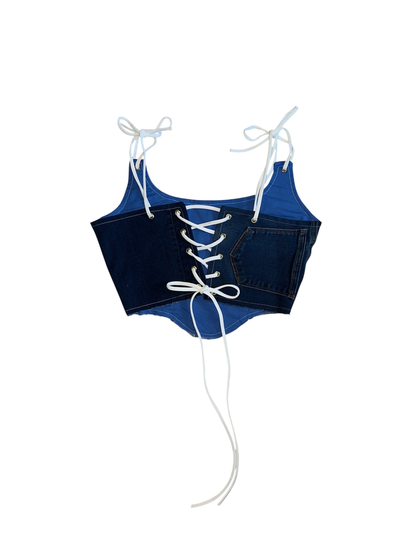 DENIM CORSET