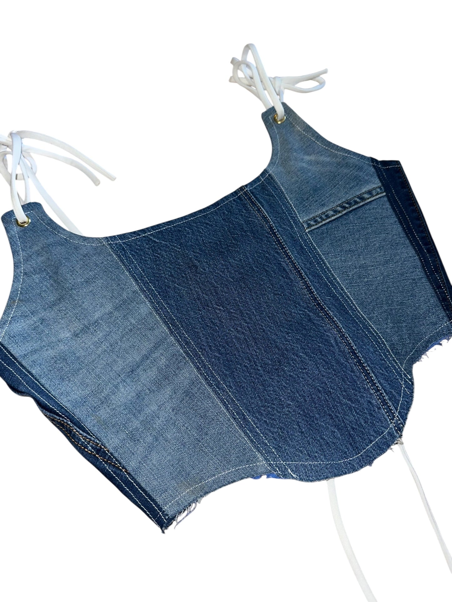 DENIM CORSET