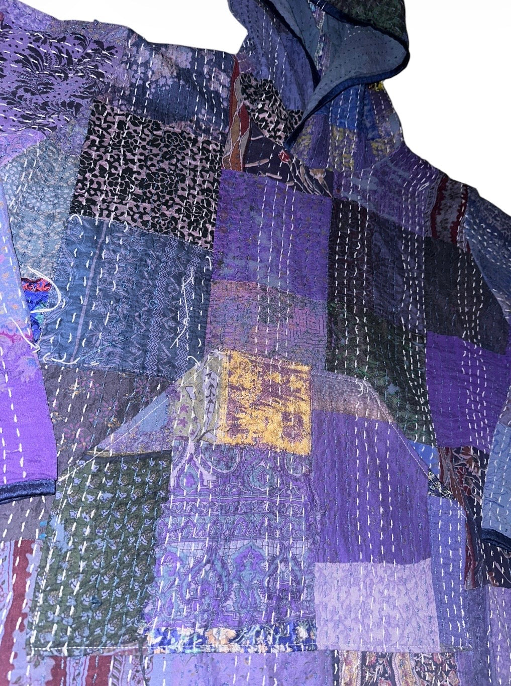 QUILTED HOODIE