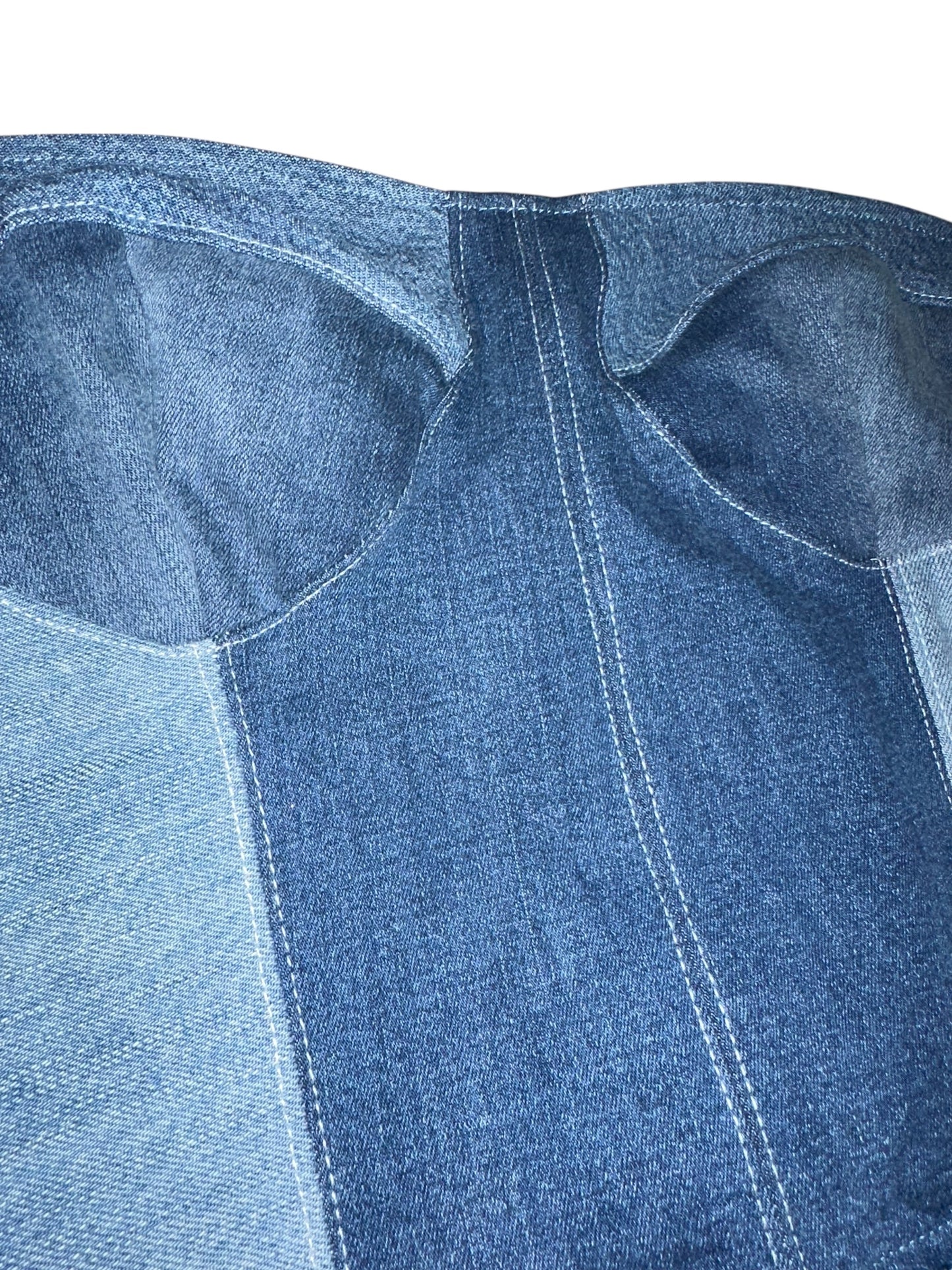 DENIM CORSET