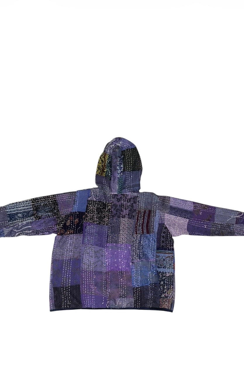 QUILTED HOODIE