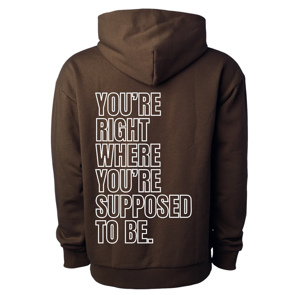 RIGHT HERE RIGHT NOW HOODIE