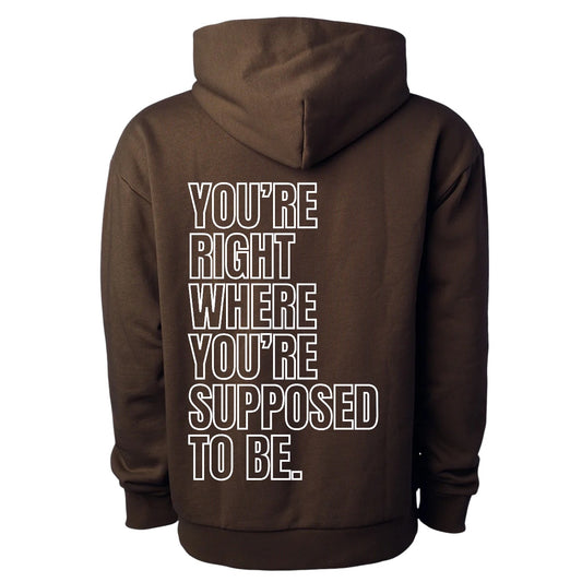 RIGHT HERE RIGHT NOW HOODIE