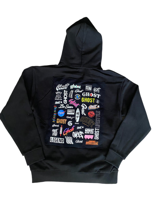 UPCYCLED GHOST HOODIE