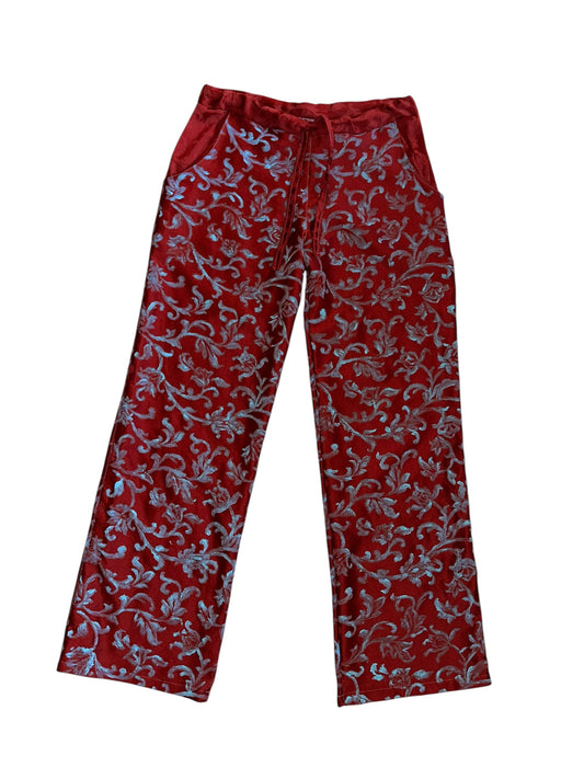 HAND-PAINTED TABLECLOTH PANTS